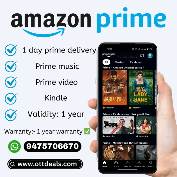 Amazon Prime Membership 1 Year