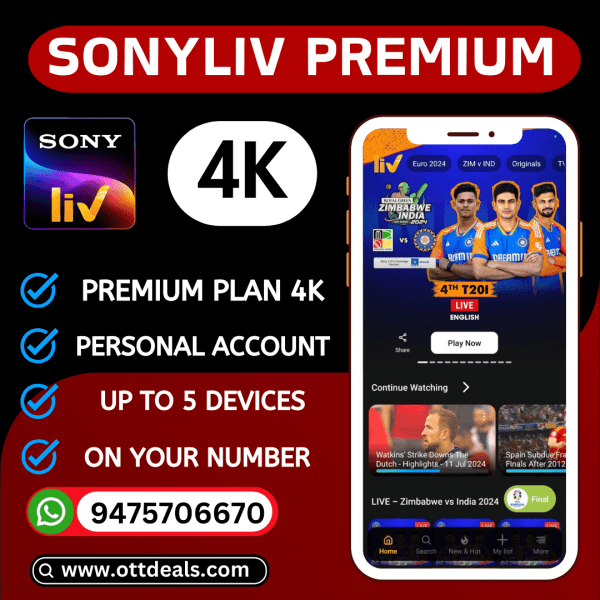 SonyLiv Premium 1 Year