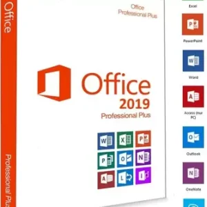 Microsoft Office Professional Plus 2019 – Lifetime License for 1 User